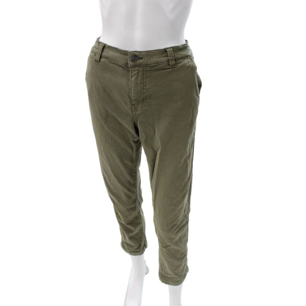 Current/Elliott Womens Chino Pants Green Size 27